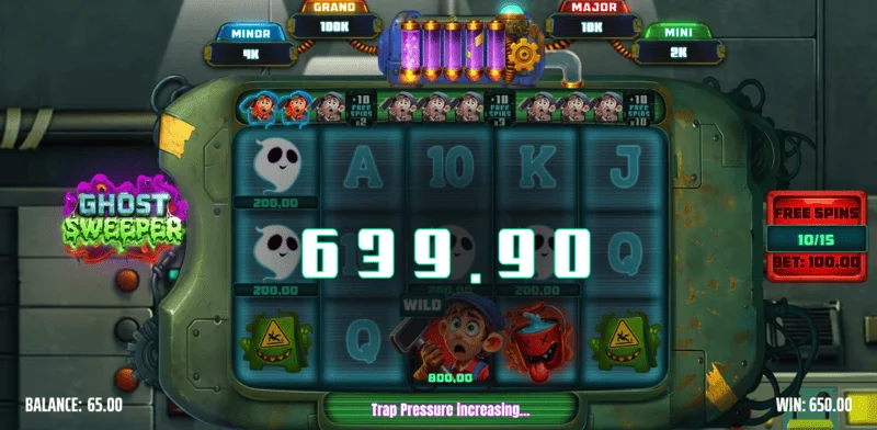 Ghost Sweeper - Malaking Panalo sa Free Spins Series na may Multiplier